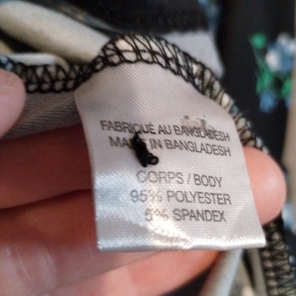 Lily Morgan Long Sleeve Floral Top - Picture 4 of 6